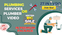 do plumber or plumbing video or plumber leak repair video