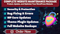 protect, secure, or maintain your wordpress website