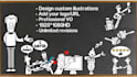 create blackboard chalk animation video