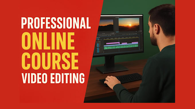 create online course video editing