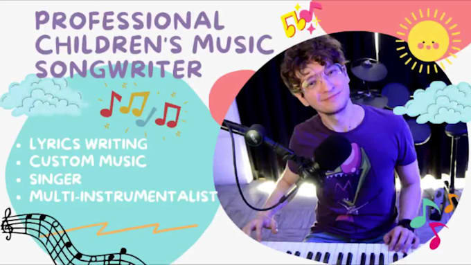 compose, record and sing your kids song