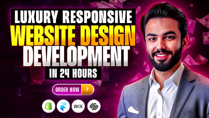 build luxury website design and website development