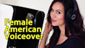 be your female voiceover artist in english or spanish