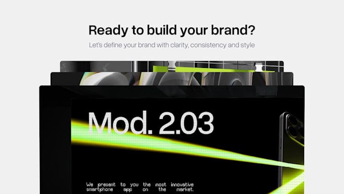 design high end brand guidelines and a premium brand book