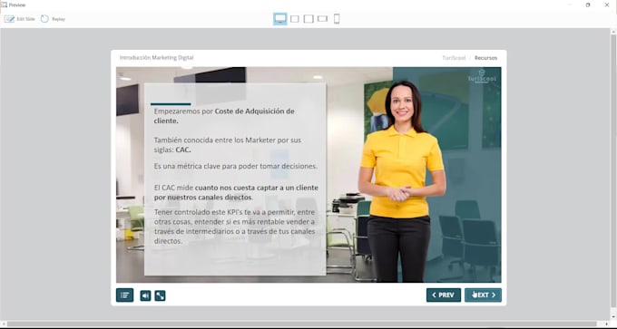 do design your course in scorm format