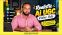 create realistic ai ugc video for your brand, fast  delivery