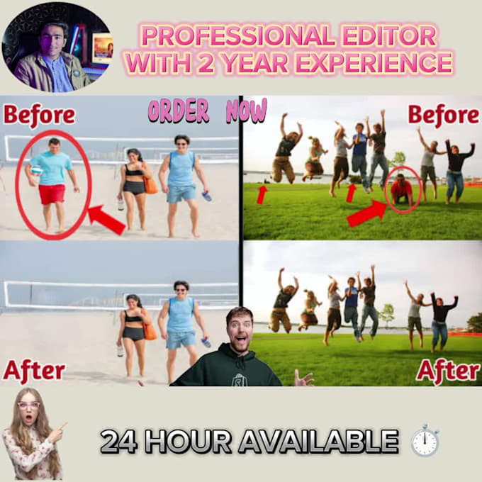add or remove people,remove person,object removal