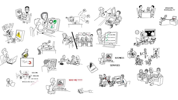 create custom whiteboard doodle explainer videos