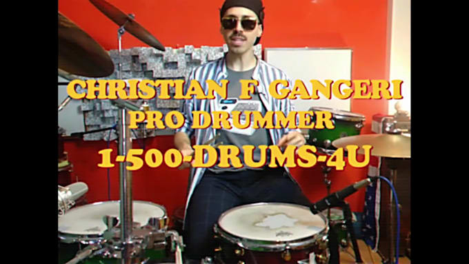 record live acoustic drums for one or more songs