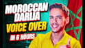 record a moroccan darija arabic voice over
