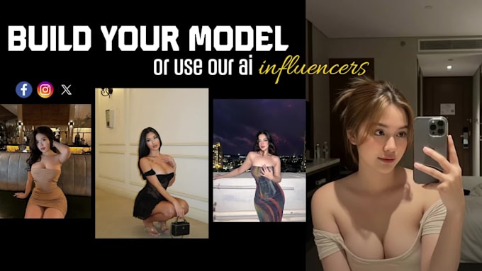 build a realistic ai influencer for your socials