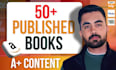 design amazon a plus content for amazon KDP book
