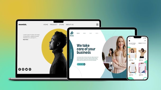 do website and app promo video