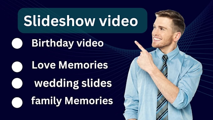 create song lyrics video, photo slideshow, birthday  with your videos and images