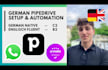 setup your pipedrive CRM and automate processes in german