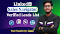 use linkedin sales navigator to build a qualified leads list