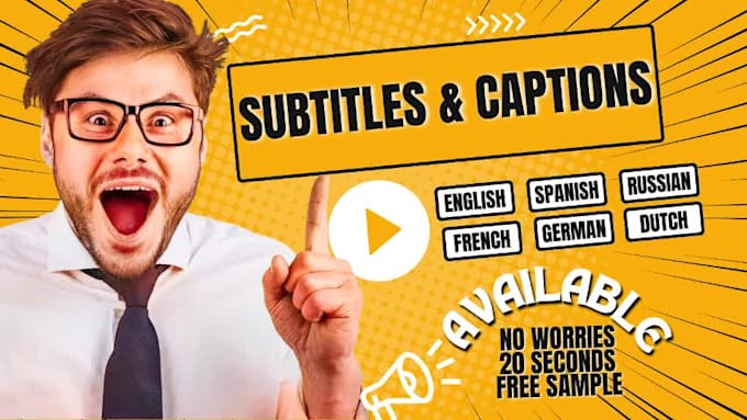 add and translate subtitles in your video
