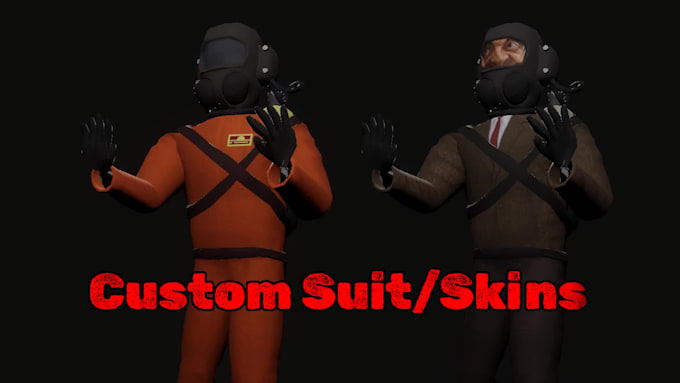 create a custom lethal company suit or skin