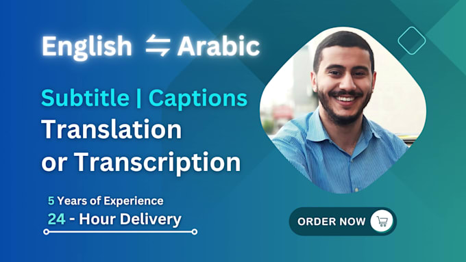 add or translate english, arabic subtitles or captions to your video