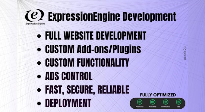 build and optimize your expressionengine website as expressionengine expert