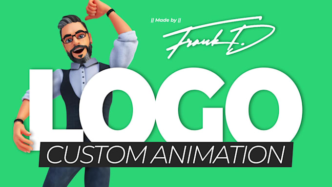 create a 2d custom logo animation or intro
