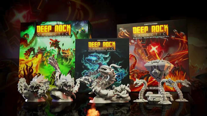 do tabletop board game cinematic animated video crowdfunding kickstarter 3d game