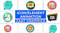 do icon animation video, GIF or json lottie