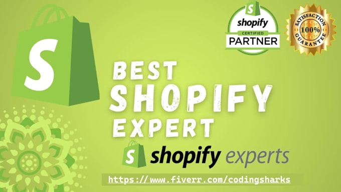 be best shopify expert, theme developer, store designer and speed optimization