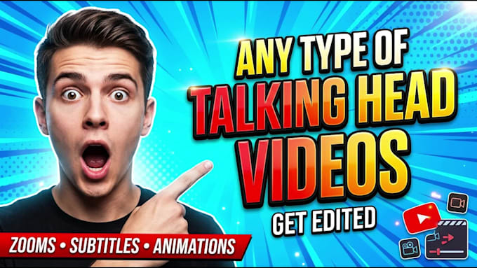 do pro youtube talking head video