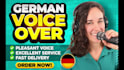record a german voice for a reel in a powerful voice