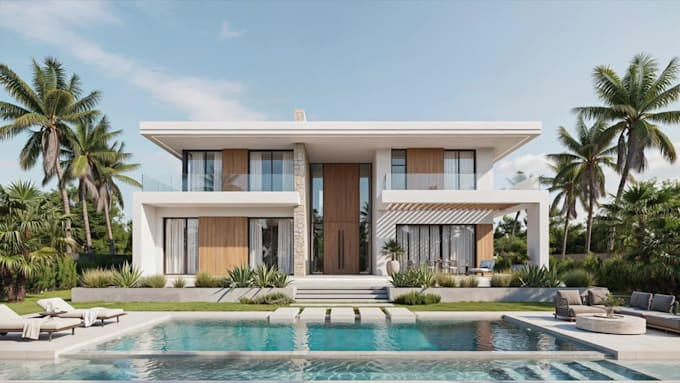 create your front garden, backyard patio, or 3d realistic landscape design