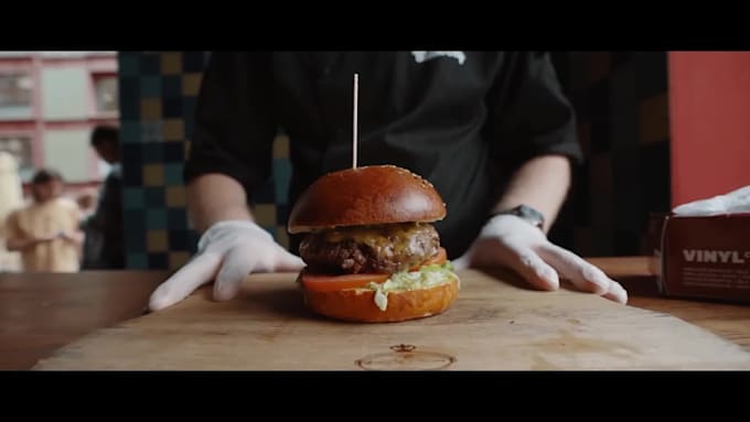 do professional food and restaurant video editing
