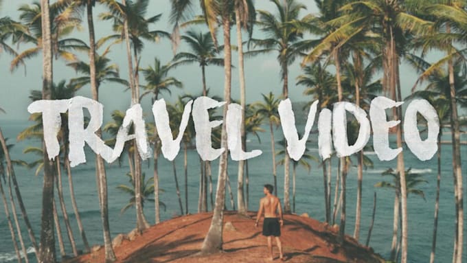 create viral travel tiktok, reel or youtube short