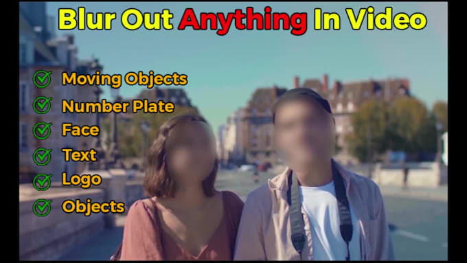 blur faces, objects, or anything else in your video professionally