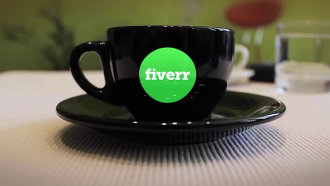 do a elegant coffee logo reveal video for you