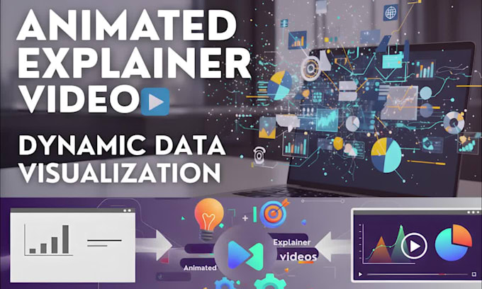create dynamic data visualization and chart animations
