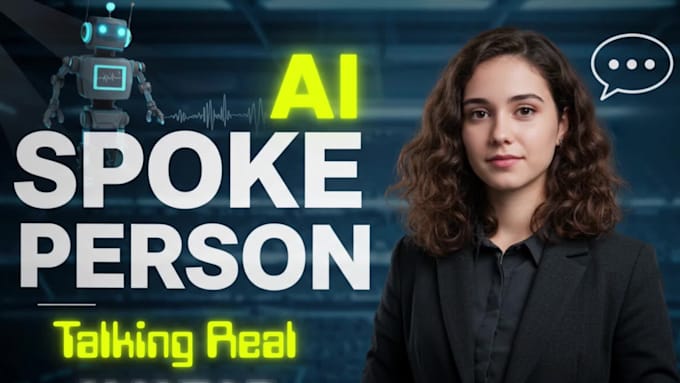 create a talking ai human avatar video using script or audio