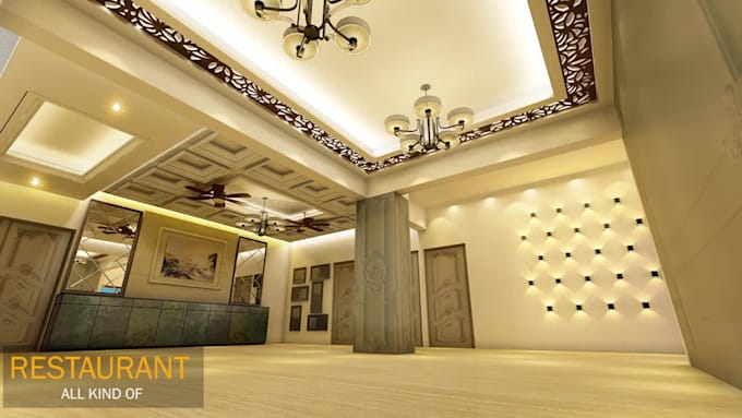create 3d modeling architect interior design