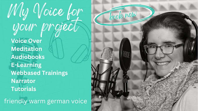 produce a female german voice over in a friendly voice