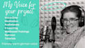 produce a female german voice over in a friendly voice