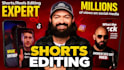 edit instagram reels, tiktok and youtube shorts