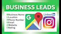 be google map scraper for b2b lead scraping, business email extractor
