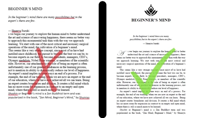 book formatting for amazon KDP