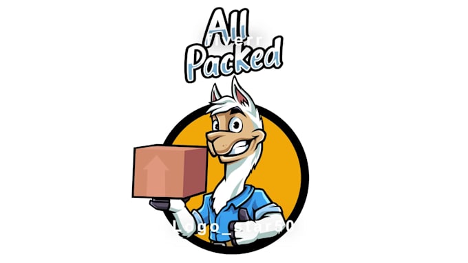 draw modern cartoon character, and mascot logo design