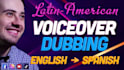 translate and dub your videos to spanish with professional voice