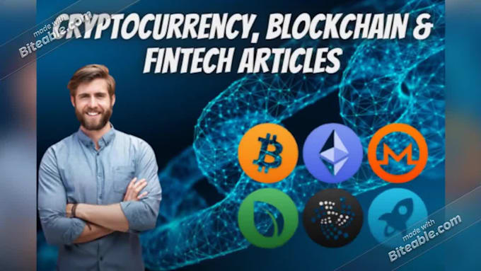 write blockchain and cryptocurrency articles or blogs