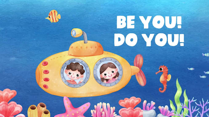 create an animated trailer video for your children book