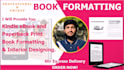 do paperback print, kindle ebook book formatting for all platforms