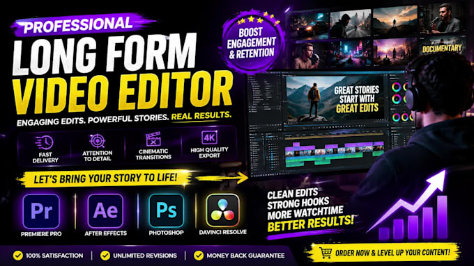 edit long form video in 24 hours with premier pro