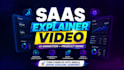 create a saas explainer video with UI animation